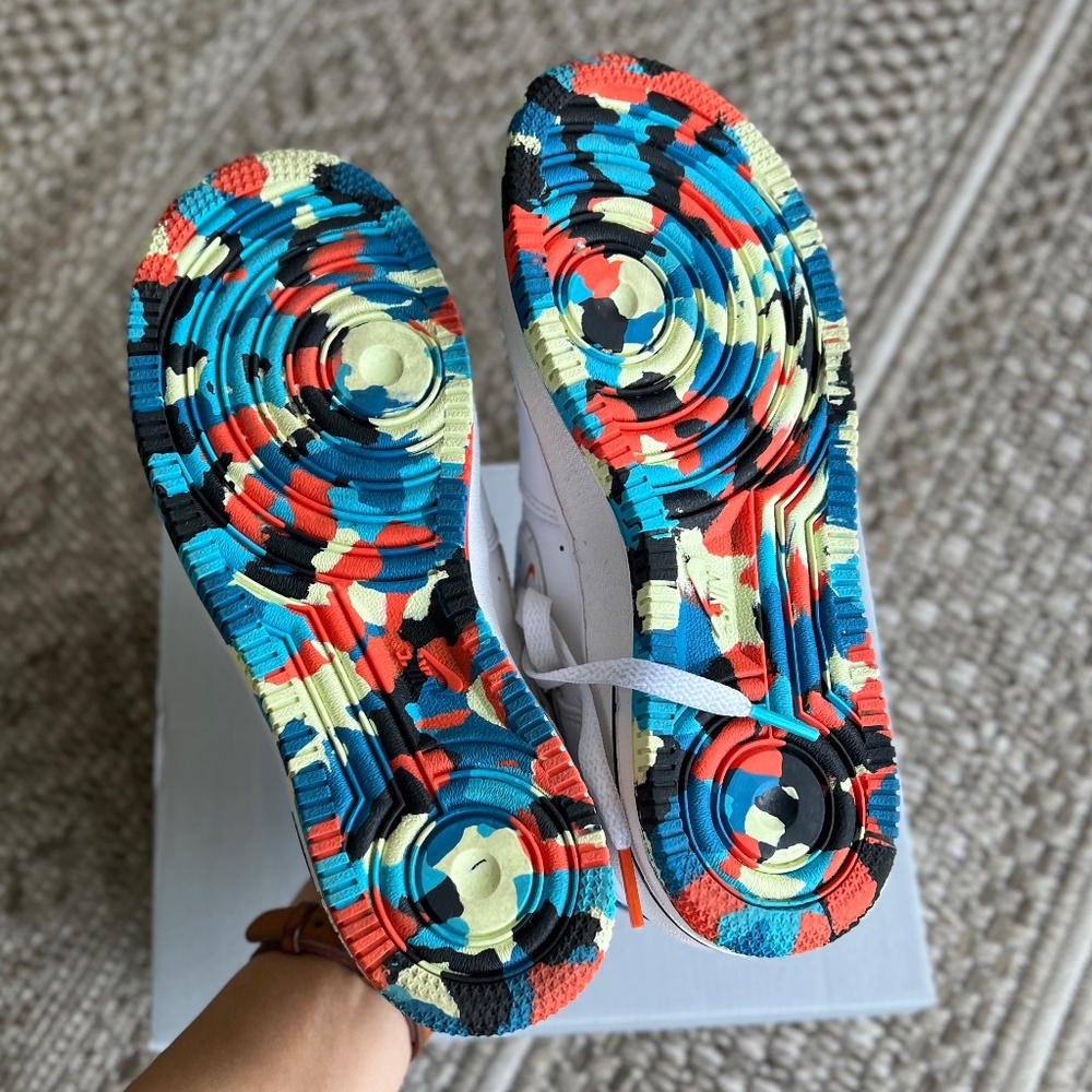 Nike Air Force 1 LV8 GS Multicolor Sneakers Size 4.5 Youth W/Original Box - Picture 10 of 16